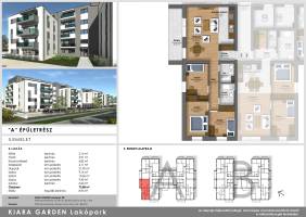 új építésű lakás Szombathely - A/II./3. lakás