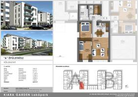 új építésű lakás Szombathely - A/FSZ./7. lakás